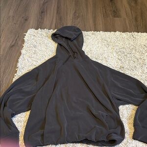 Athleta navy hoodie sweatshirt nwot